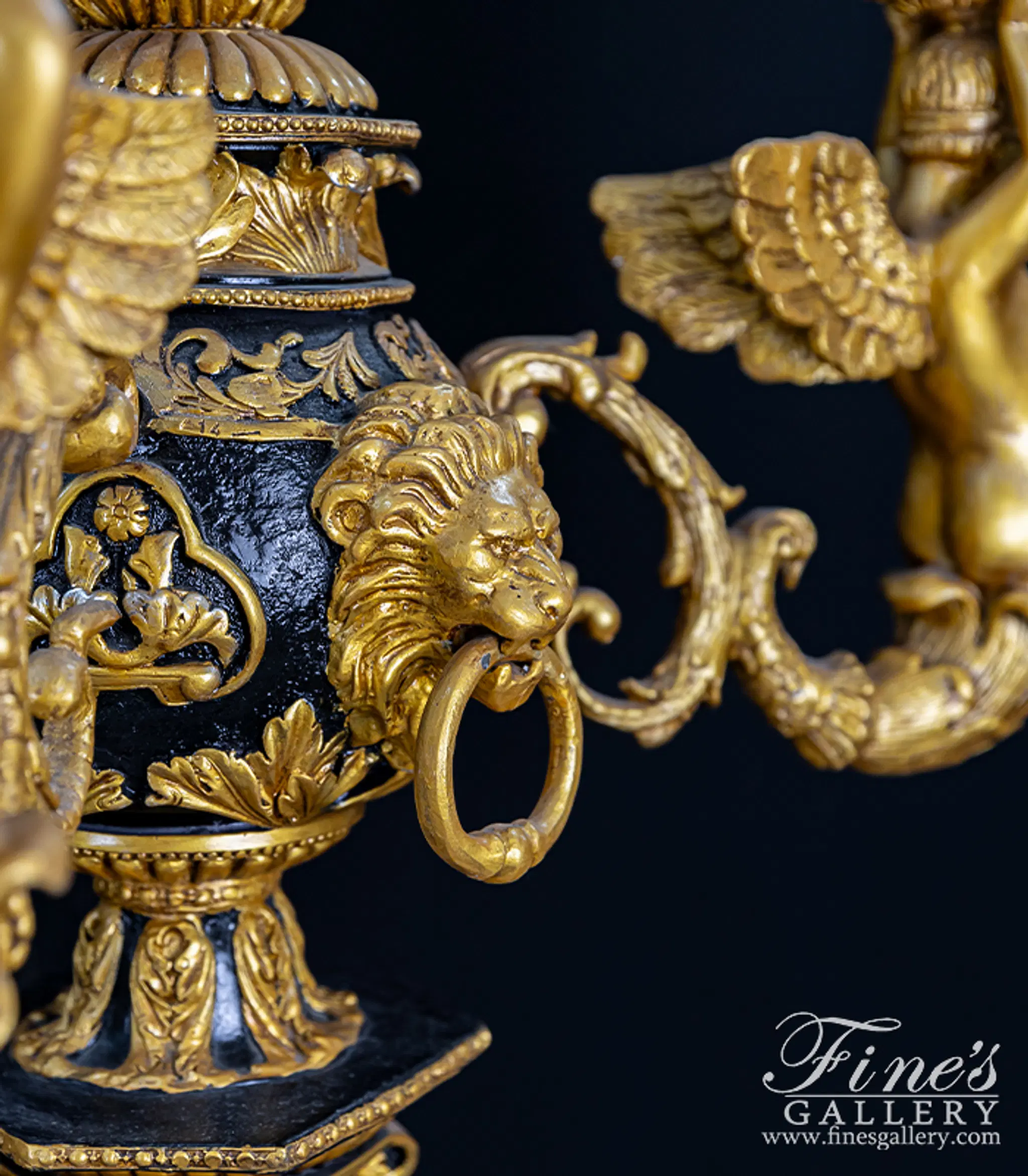 Lighting Lamposts - Luxurious French Lamp Post Pair - LMP-042